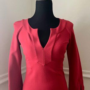 Elegant Red Mini Dress